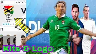 Make Bolivia National Team Kits & Logo DLS 2021 | Dream League Soccer Kits & Logo