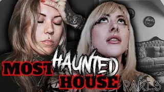 Spirit Box in HAUNTED house ALL NIGHT LONG! PART 3 || THE BECK HOUSE
