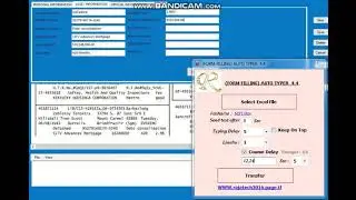 Form Filling Auto Typer software For Online & Offline Data Entry Projects To Auto Fill [Mortageg]