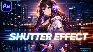 Create Fast Shutter Effects Easily in After Effects 2026 | Shutter Effect