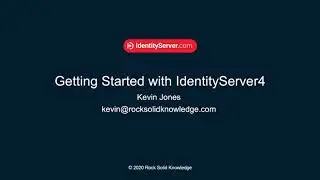 Creating your First IdentityServer4 Solution