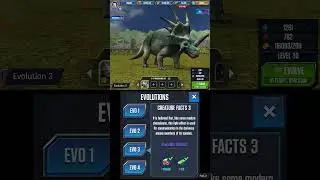 STYRACOSAURUS LUX ALL EVOLUTION | Jurassic World The Game