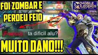 🔥CALEI A BOCA DO PLAYER TÓXICO COM ALUCARD JUNGLE | MOBILE LEGENDS