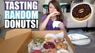 TASTE TESTING FANCY DONUTS! 🤑🍩