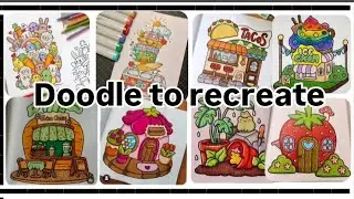 Doodle to recreate!!  Try out now!! #like #subscribe #viralvideo #doodle #ideas #create #drawing