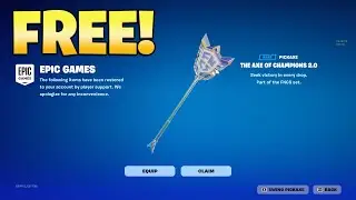 How To Get The FNCS Pickaxe For FREE In Fortnite Chapter 5 Season 3!