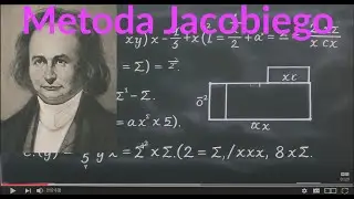 Iteracyjna metoda Jakobiego rozwiązywania układów równań