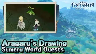 Aragaru's Drawing - Sumeru World Quests - Genshin Impact