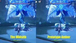 Neuvillette The Widsith Vs Prototype Amber || Genshin Impact