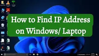 How to Find IP Address in Windows Laptop | Quick & Easy Method