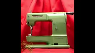 VTG ELNA Junior Toy Sewing Machine