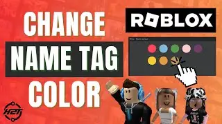 How To Change Roblox Name Tag Color (Easy 2024)