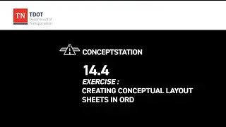 Conceptstation 14.4 Exercise: Creating Conceptual Layout Sheets in Ord