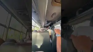 Inside Florencia Bus going to Lagonoy