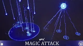 Magic Attack VFX Unreal Engine Preview