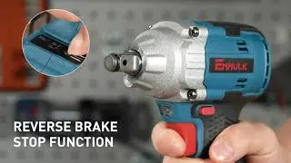 Cordless Impact Wrench 1/2 Gun Brushless w/Max Torque 300 ft-lbs (400N.m)