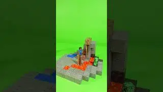 I Made Mini Lush and Dripstone Caves With Magnetic Papercraft Blocks 