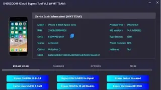 SHERZOD99 iCloud Bypass Tool remove icloud with checkra1n and add new icloud ID