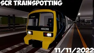 Trains At St. Helens Bridge 11/11/2022 - SCR Trainspotting - Roblox Stepford County Railway