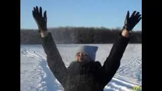 Как 9 лет назад!Зима,речка,Самойловка!