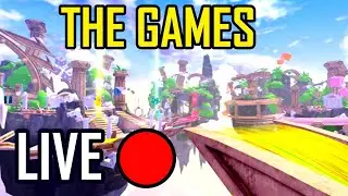 COMPLETING ROBLOX: THE GAMES| 🔴 LIVE
