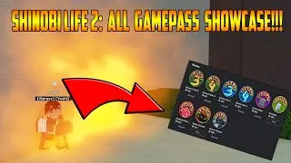 SHINOBI LIFE 2: ALL GAMEPASS SHOWCASE | Are They Worth The Price?