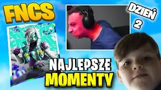 Dzień 2 FNCS 😎 Najlepsze Momenty (Kazama, Mongraal, Qlnek, MrSavage)