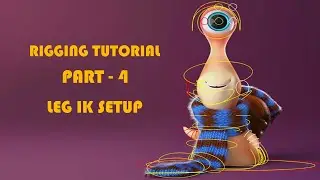 How to create IK Leg Rigging || Rigging || Part - 4