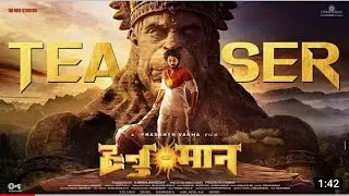 HANUMAN Hindi Teaser | Prasanth Varma Cinematic Universe| RKD Studios] Teja Sajja,Vinay R,Varalaxmi🚫