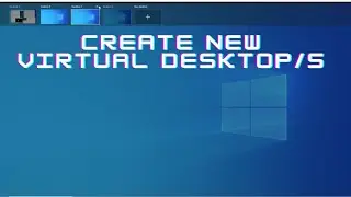 Virtual Desktop Shortcut Windows 10