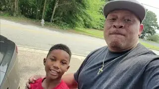 Me & My G-Baby.... The Start Of A Long Day Part 1 of 2 🍔🐟🥾👟