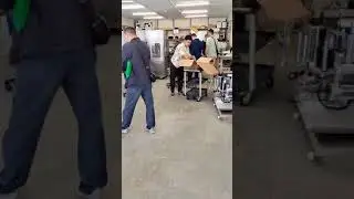 Сегодня в цехе сборки жарко. Приемка оборудования заказчиками.  ПрактикМ #shorts