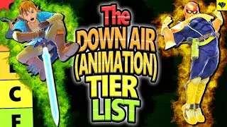 Ranking EVERY Down Air Animation In Smash Ultimate