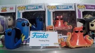 New FINDING DORY Funko POP! Vinyl Action Figures [First Look] Toy Fair 2016
