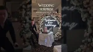 When we had the best time surprising all the guests and our lovely Groom