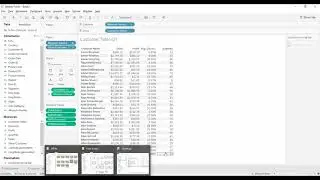 Tableau Tutorial - Synchronized Scrolling