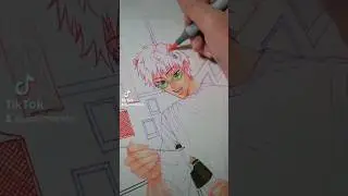 saiki! #copic #saikik #saikikusuo #fanart #anime #animeart #animefanart #speedpaint #drawing #art