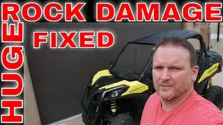 2018 Can-Am Maverick Trail 1000 Plastic Floorboard Repair Using Epoxy
