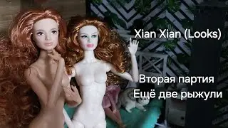 Кукла Looks китай Xian Xian. Приехали ещё две рыжули. Качество кукол. Сравнение скинтонов.