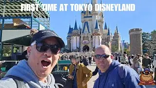 First Time Visiting Tokyo Disneyland Japan Vlog with @RONONTHEGO - Day 2