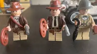 Lego Indiana Jones fighter plane chase
