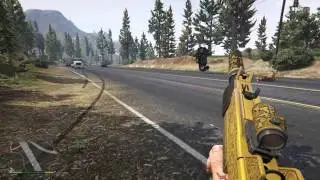 WTF Deer  (GTA V Gameplay)