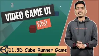 Game UI | 3D Cube Runner Game Tutorial 11