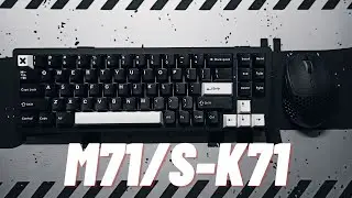 Xinmeng M71 Typing Test with KTT Chalks
