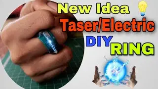 How to make a taser/electric shock ring-KINGSMAN SPY GAGET!!!