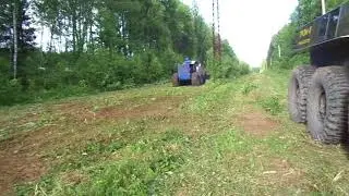 Мульчер-болотоход
