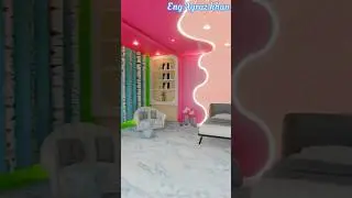 Bedroom interior design #home #interiordesign #house #3D #shorts #trendingshorts #youtubeshorts #art