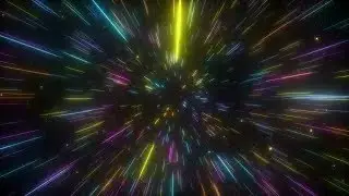 Explore a Vibrant Universe Bursting with Colorful Stars!