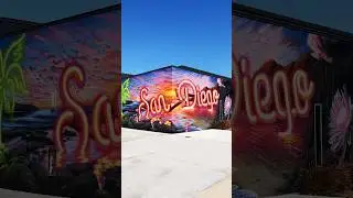 Can you guess where this San Diego mural is? #sandiego