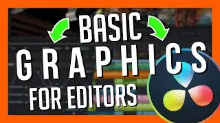 Simple Motion Graphics For Editors - DaVinci Resolve Tutorial